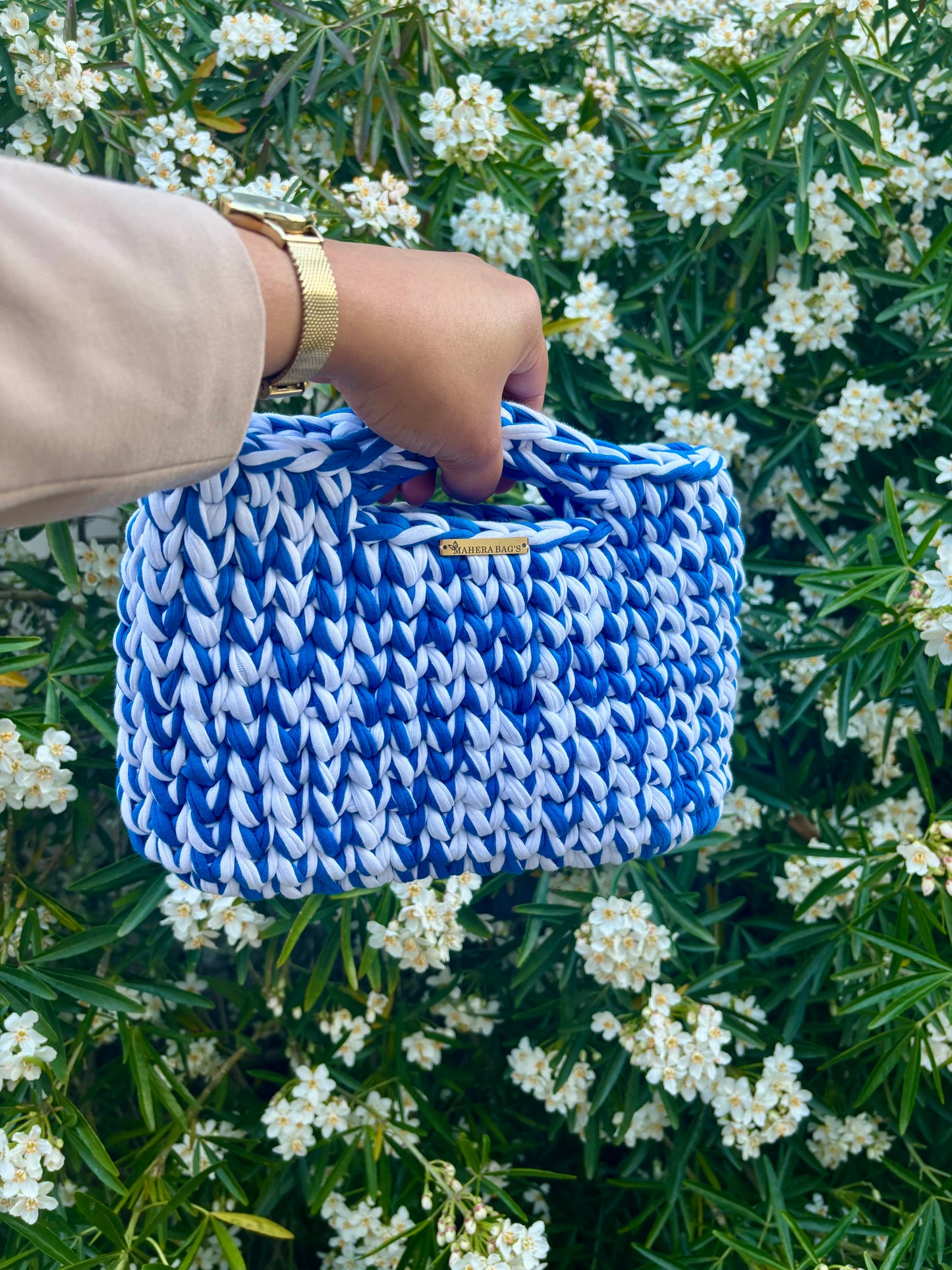 Sac Célia Maxi- la douceur crochetée à la main