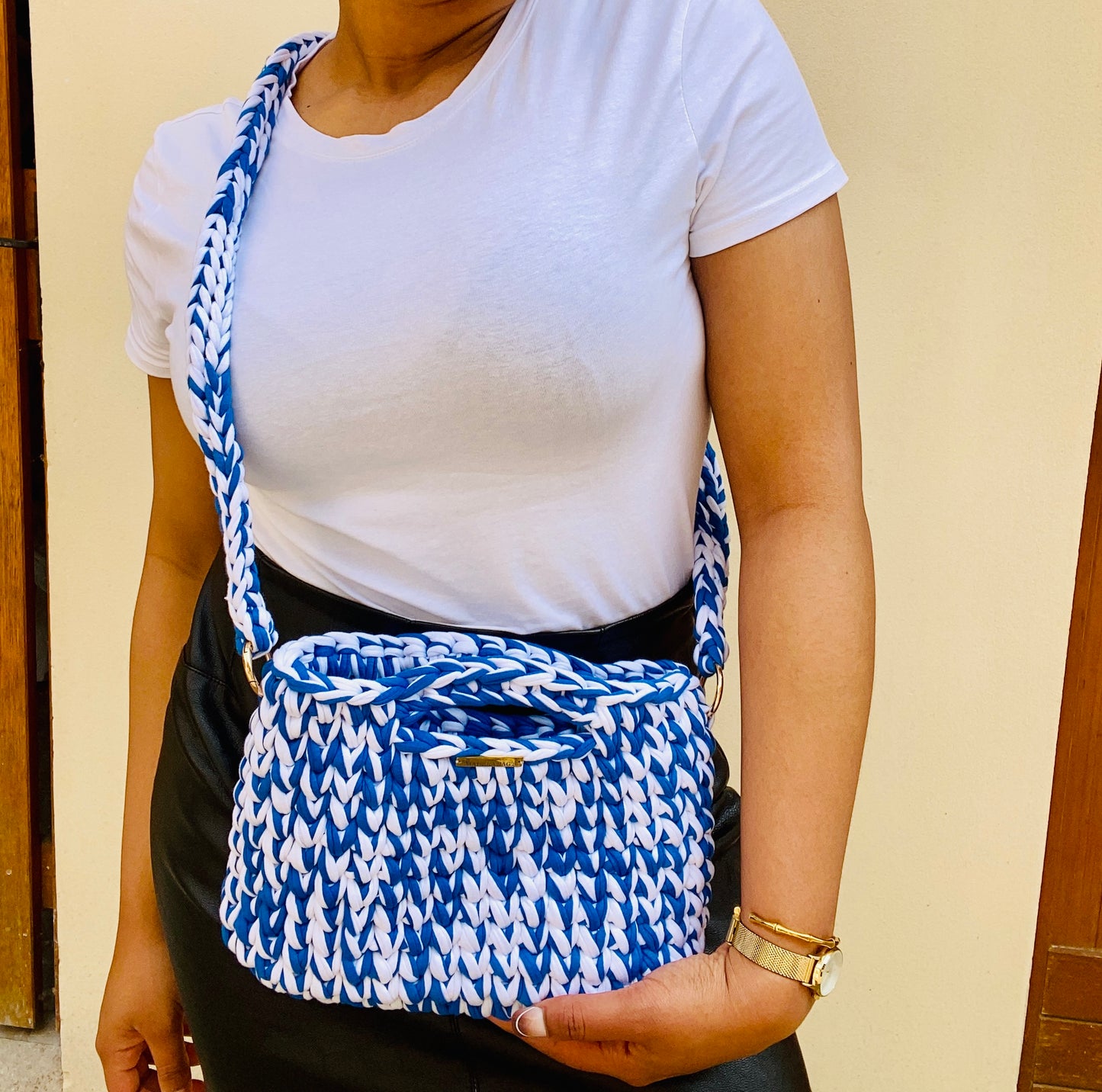 Sac Célia Maxi- la douceur crochetée à la main