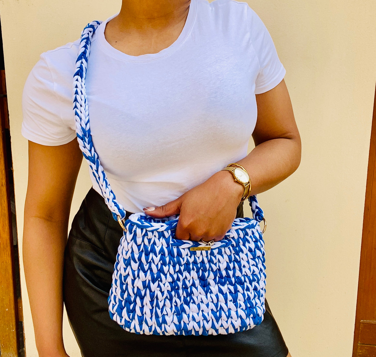 Sac Célia Maxi- la douceur crochetée à la main