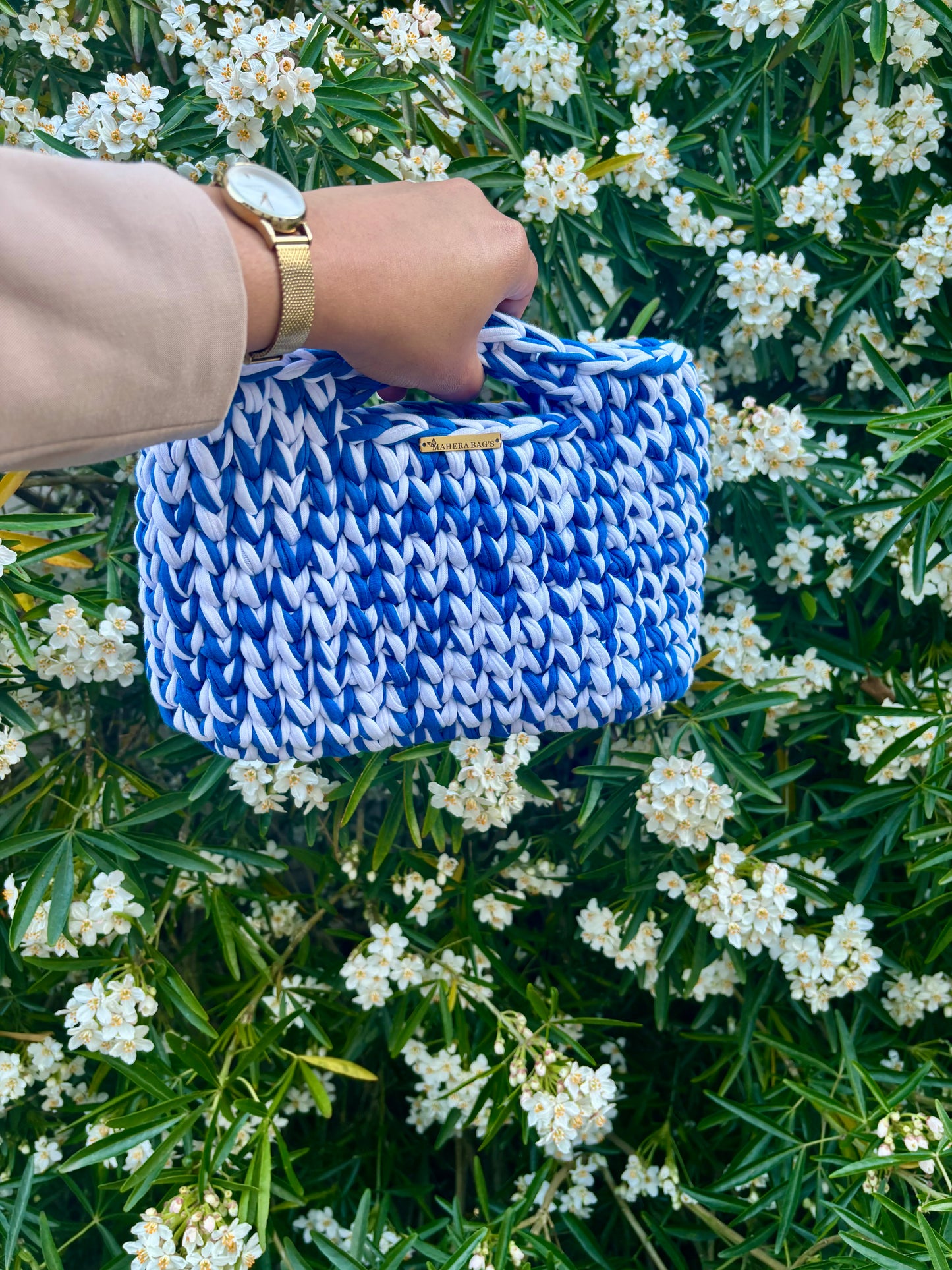 Sac Célia Maxi- la douceur crochetée à la main